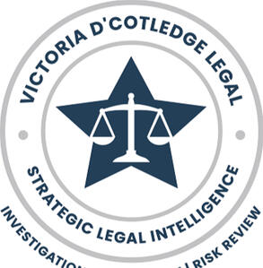 Victoria D'Cotledge Legal Investigations | Mediation | Internal Risk Reviews